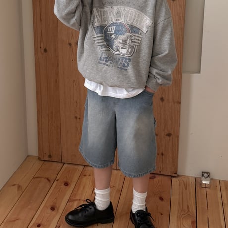 fromi/8. half denim pants JS-JL