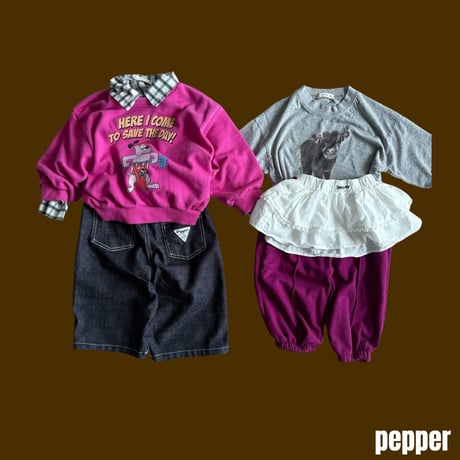 pepper/43. ulzip autumn ) jogger XS-XL
