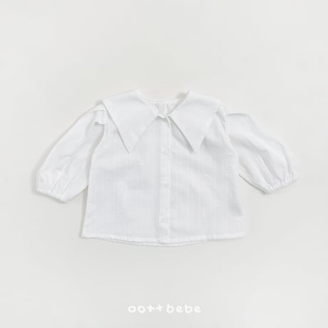 oottbebe/65. Airy collar blouse XS(1-2Y)-XL(6-7Y)