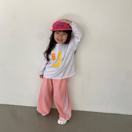 mikki/5. side pin tuck two way pants 2XL-4XL