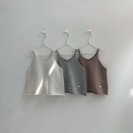 atomeme/19. Linen Knit Sleeveless S-XL