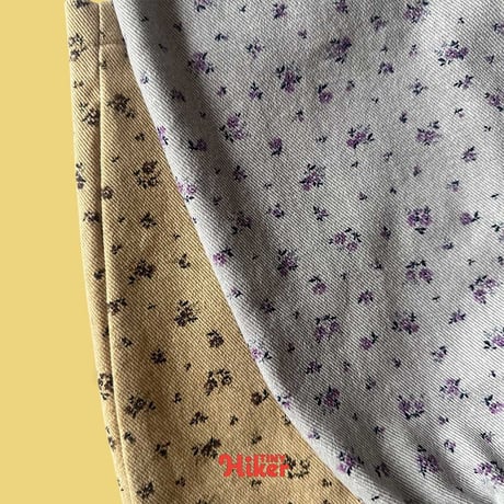 tinyhiker/37. mignon twil section flower pants XS-XL