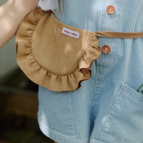 urbanrabbit/130. Denim Short Overalls XS-XL