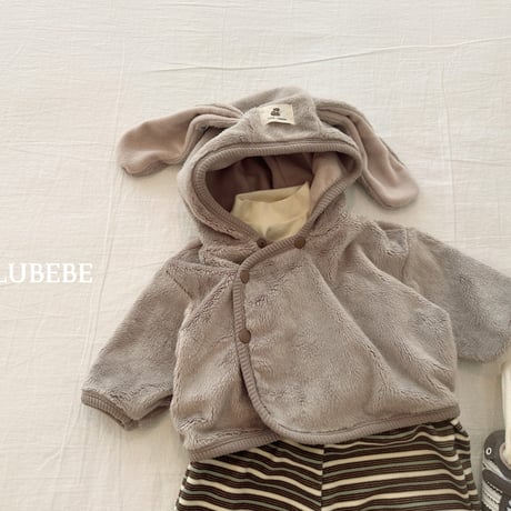 valubebe/91. rabbit fleece jacket 6M-S