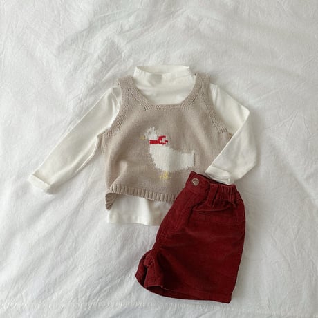 minirobe/12. Blossom Half Turtleneck Tee S-XL