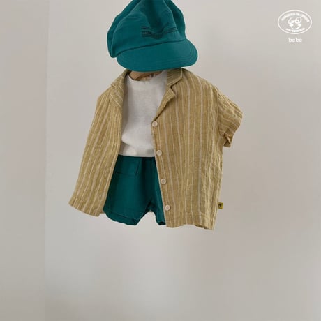 gou/171. B- linen shirt 2(6-12M)-3(12-18M)