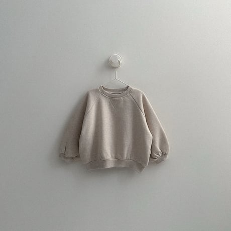 minirobe/39. raglan rounded sweatshirt S-XL