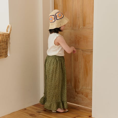monatelier/1. flora fril ] pants S-2XL
