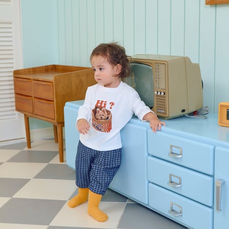 oottbebe/20. puffy series kids ( family ) T-shirt XS(0-1Y)-XL(4-5Y)