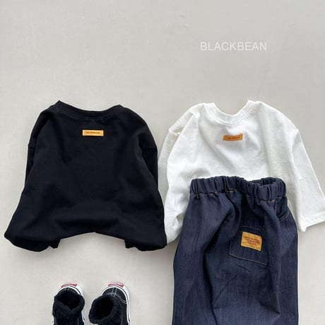 blackbean/44. rayerd T-shirt S-XL