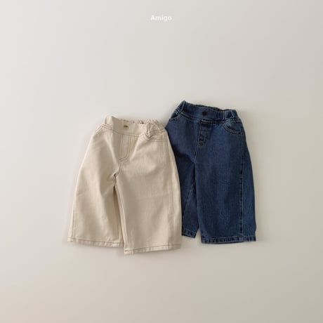 amigo/19. curb denim pants XS-XL