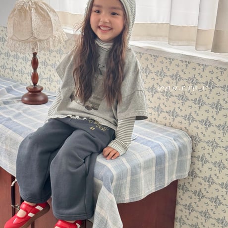 poisson/61. ribbon embroidery pants JS-JM