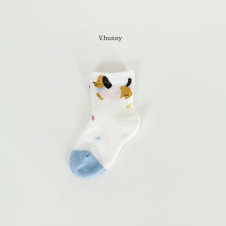 vbunny/8. donut socks set S(130-150)-L(180-210)