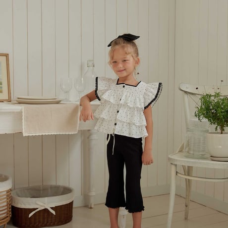 melikey/89. dot kangkang sleeveless blouse XS-XL