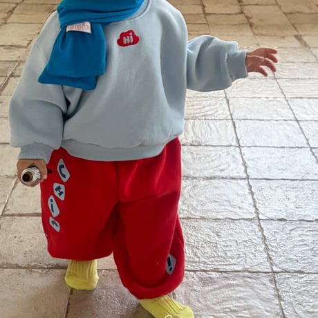 chip/29. Hi banding pants 1(12-18M)-5(6Y)