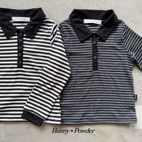 bunnypowder/84. collar T-shirt S-XL