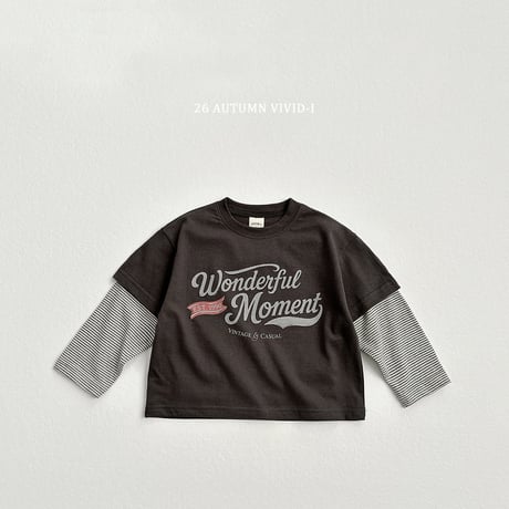 vividi/86. wonder double T-shirt JS-JM