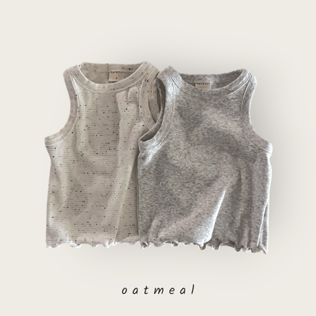 oatmeal/27. mishell sleeveless XS-XL