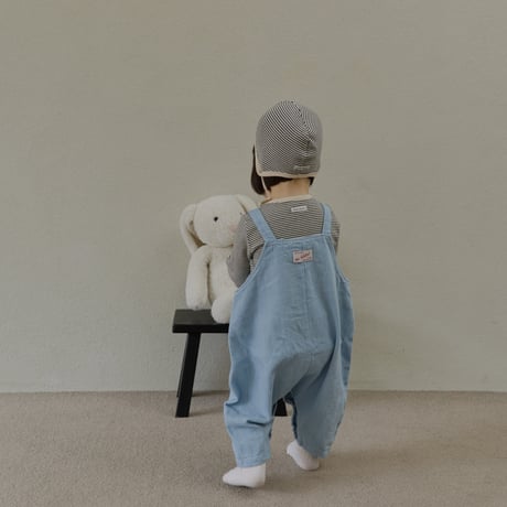 lalaland/81. bebe overalls denim 12M-18M