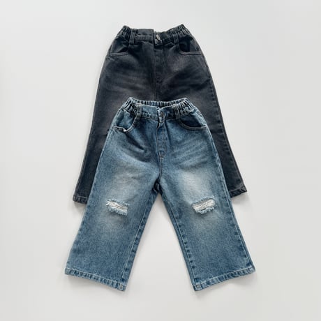 fromi/15. Damage Denim Pants? S-XL