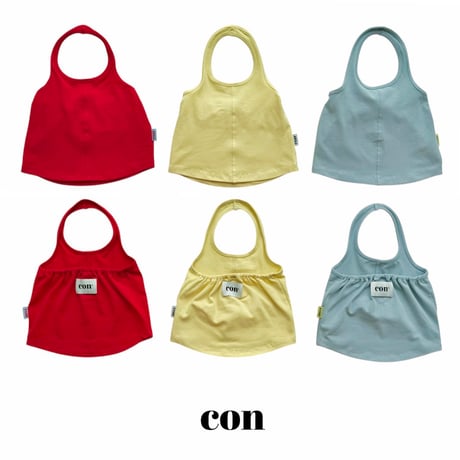 con_/17. corn holter sleeveless 1(66-77CM)-4(97-107CM)