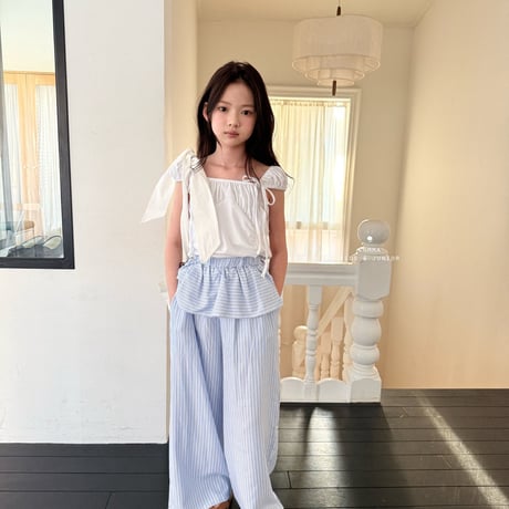 comma/41. shirring T-shirt 140-150