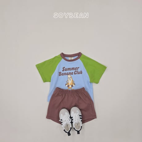 soybean/146. plan ) banana club ( updown set XS-XL