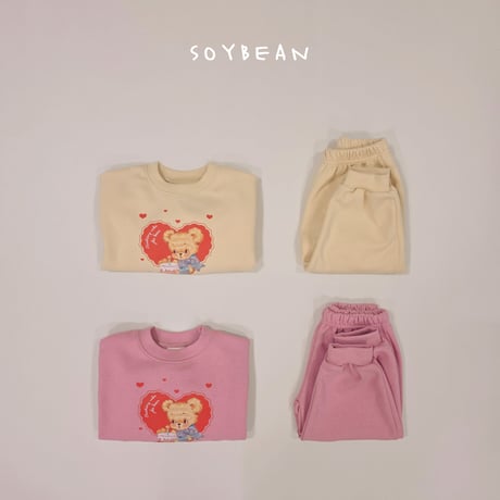 soybean/94. heart bear updown set JS-JM