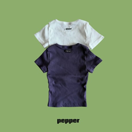pepper/60. milk golgi T-shirt XS-XL