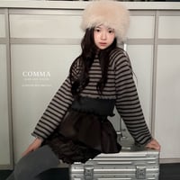 comma/68. crop knit 140-150