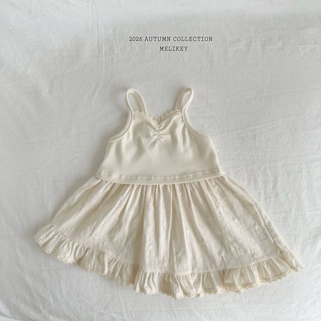 melikey/47. vallet fril sleeveless one-piece XS-XL