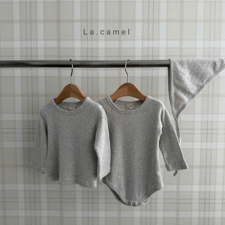 lacamel/22. vanilla eyelet suit 6M-18M