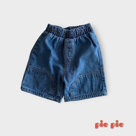 pie/24. pocket denim half pants XS-XL