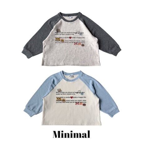 minimal/44. frin ragran T-shirt JS-JM