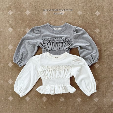 melikey/38. smoke fril T-shirt JS-JM