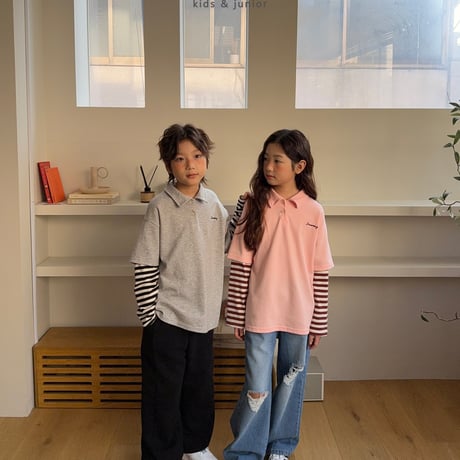 owen/16. dreaming rayerd collar T-shirt JS-JXL