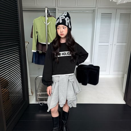 comma/77. buldle pants skirt 140-150