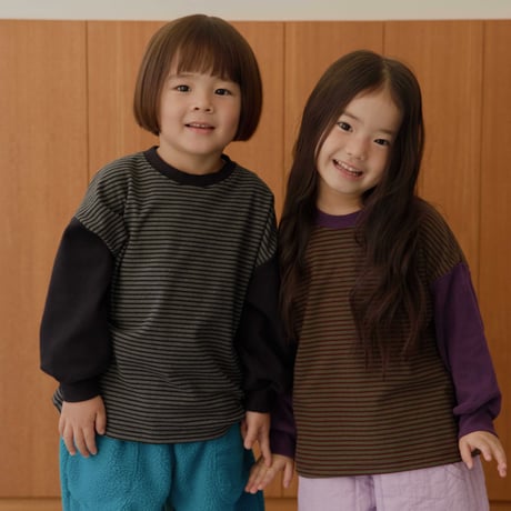fromi/46. Mori Stripe Tee JS-JM