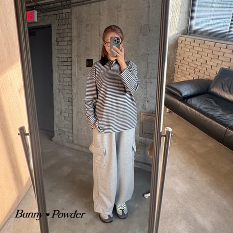 bunnypowder/12. mark collar T-shirt ADULT