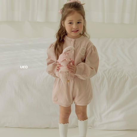 ueo/58. poppop cardigan set JS-JM