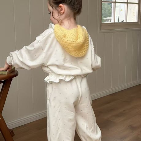 aiai/5. lemon ribbon fril updown set 90-130