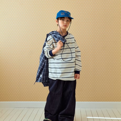 minimal/23. rollup check denim S-XL