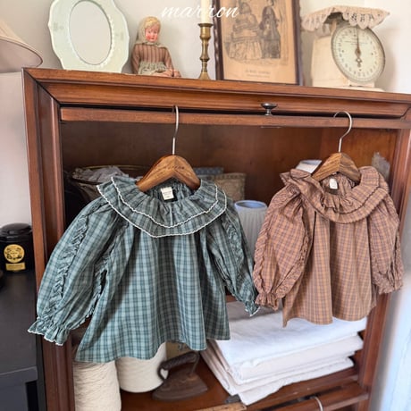 marron/36. elly blouse XS-L