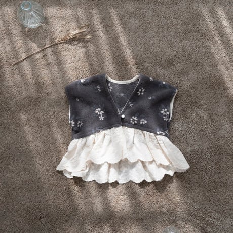 bebeholic/39. elsa vest S(6-12M)-M(12-18M)
