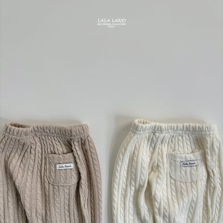 lalaland/71. bebe twist jogger pants 12M-18M