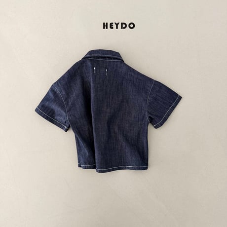heydo/55. half t denim shirt S-XL