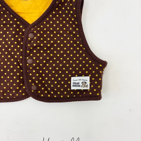 yogurtmansion/79. caramel vest XS-XL