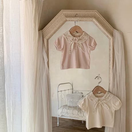 bebeholic/66. foggy flower T-shirts S(3-6M)-L(12-18M)