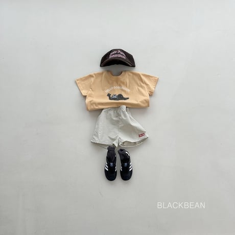 blackbean/43. hello T-shirt S-XL