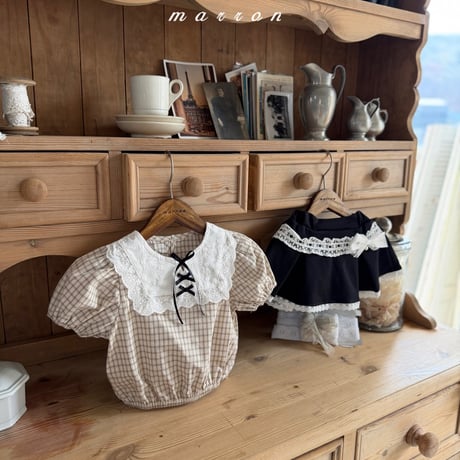 marron/30. apple blouse XS-L
